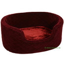 Family Dog Burgundy Dog Bed