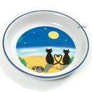 Cat Bowl Cat & Moon