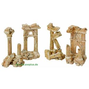 Ancient Column Ruins in 4 Pc. Set