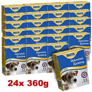 Bozita Paté Dog Food Economy Pack 24 x 360 g