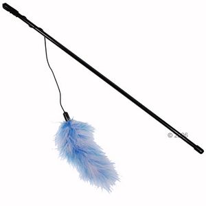 Cat Play Rod Feather Boa