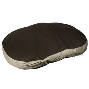 Cozy Cappuccino Dog Pillow