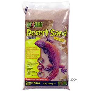 Hagen Exo Terra Desert Sand Terrarium Substrate yellow