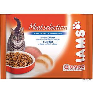 Iams Fresh Pouches 100 g - Buy 3 Pouches Get 1 Free!