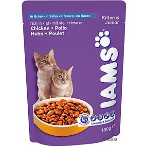 Iams Kitten & Junior 6 x 100 g